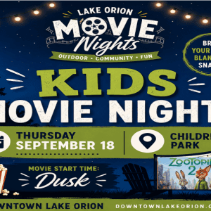 Kids Outdoor Movie Night in the Park
