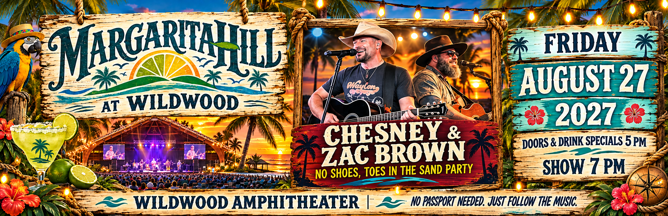 MargaritaHill at Wildwood: Chesney & Zac Brown Tributes