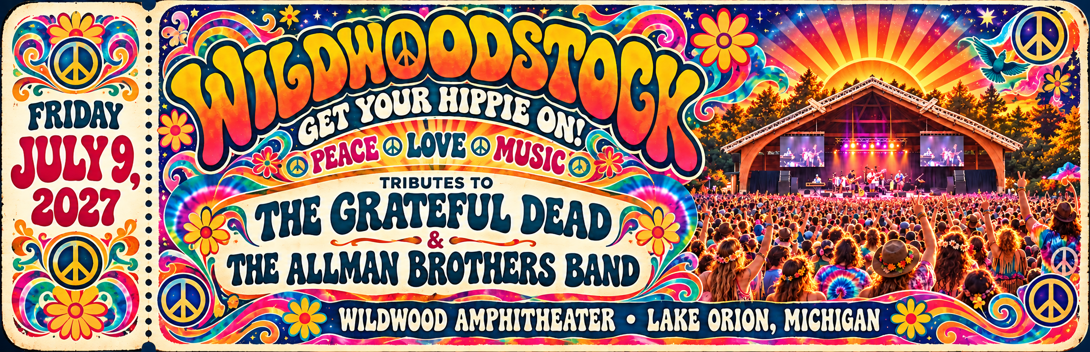 Wildwoodstock: Grateful Dead & Allman Brothers Tributes