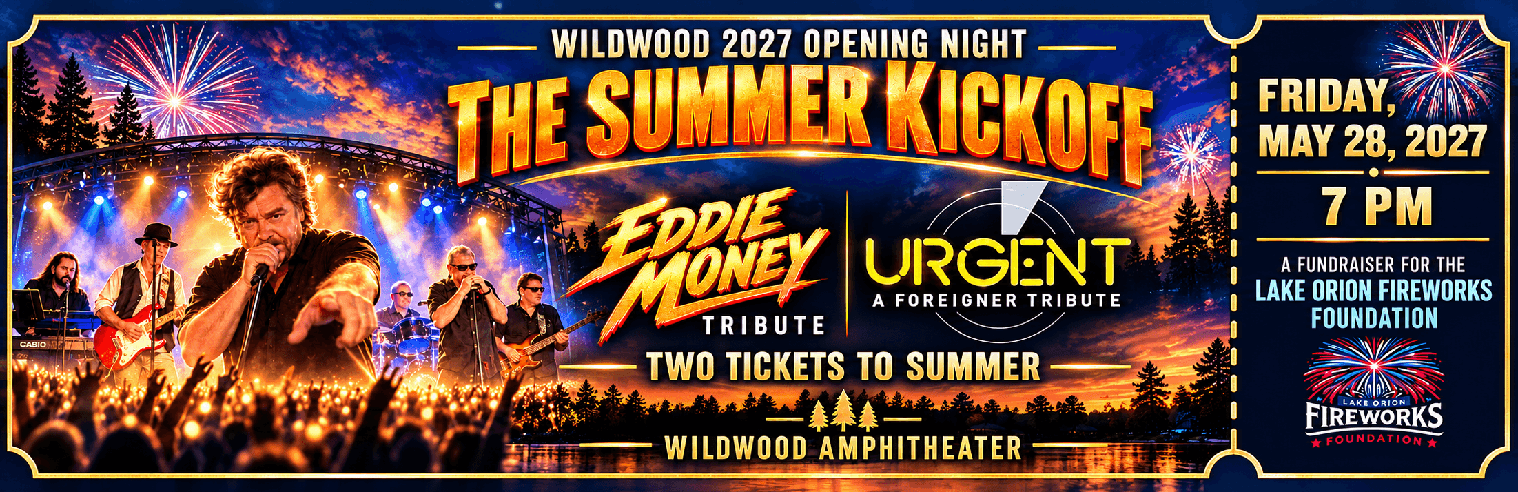 The Summer Kickoff: Eddie Money Tribute & Urgent