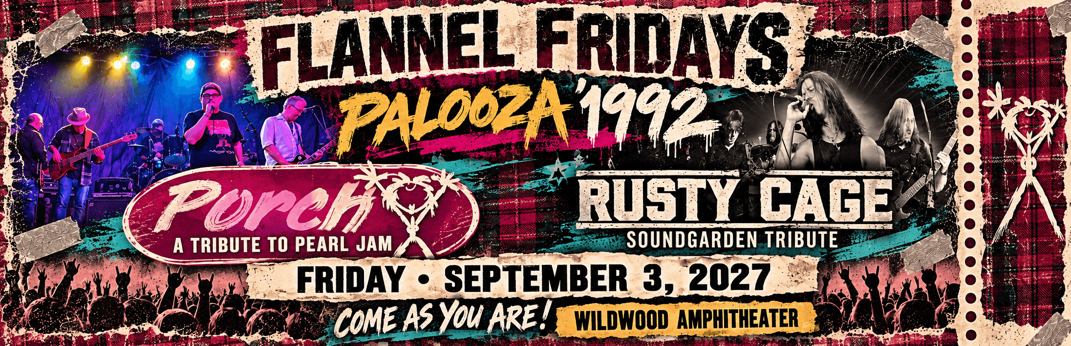 Flannel Fridays Palooza 1992: Porch & Rusty Cage