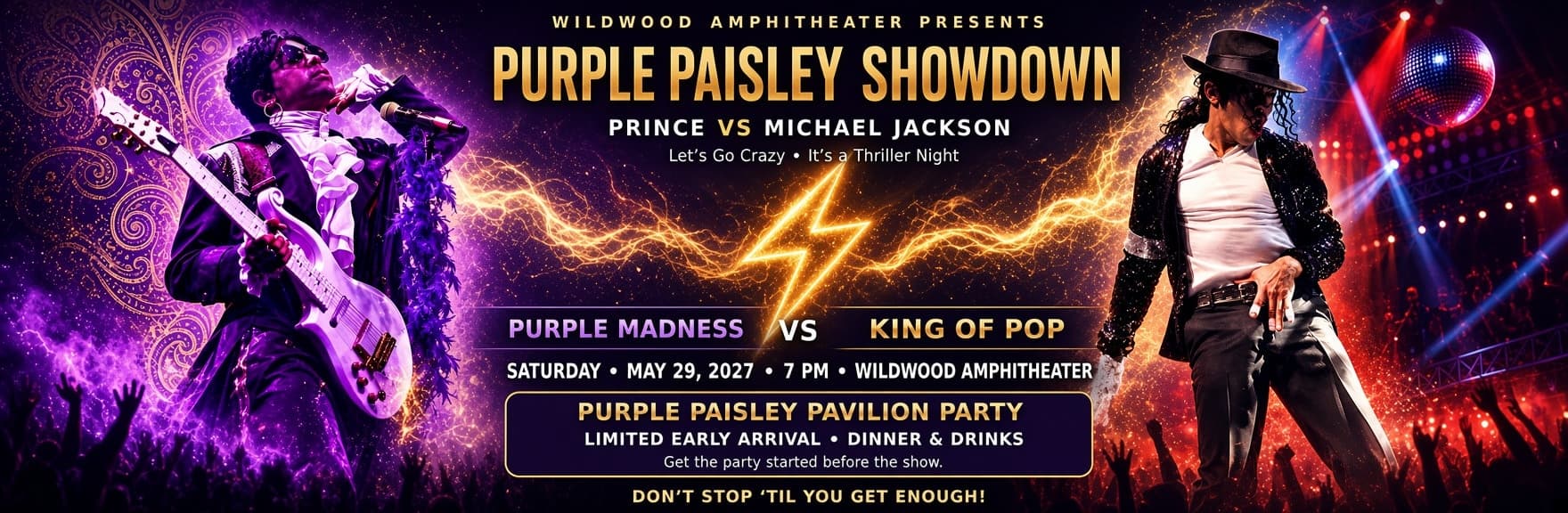 Purple Paisley Showdown: Prince vs. Michael Jackson