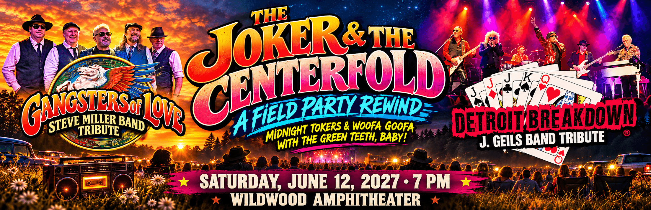 The Joker & The Centerfold: A Field Party Rewind
